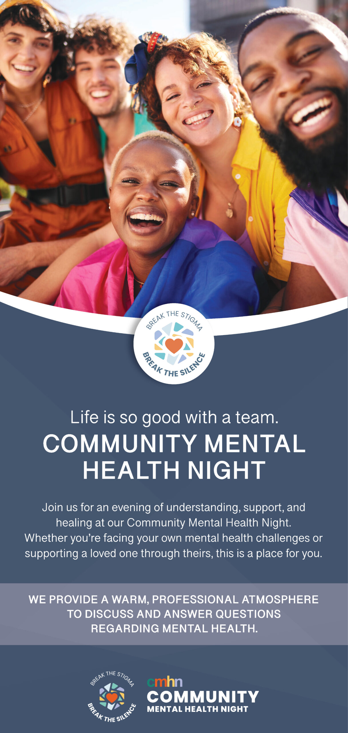 Community Mental Health Night Poster
